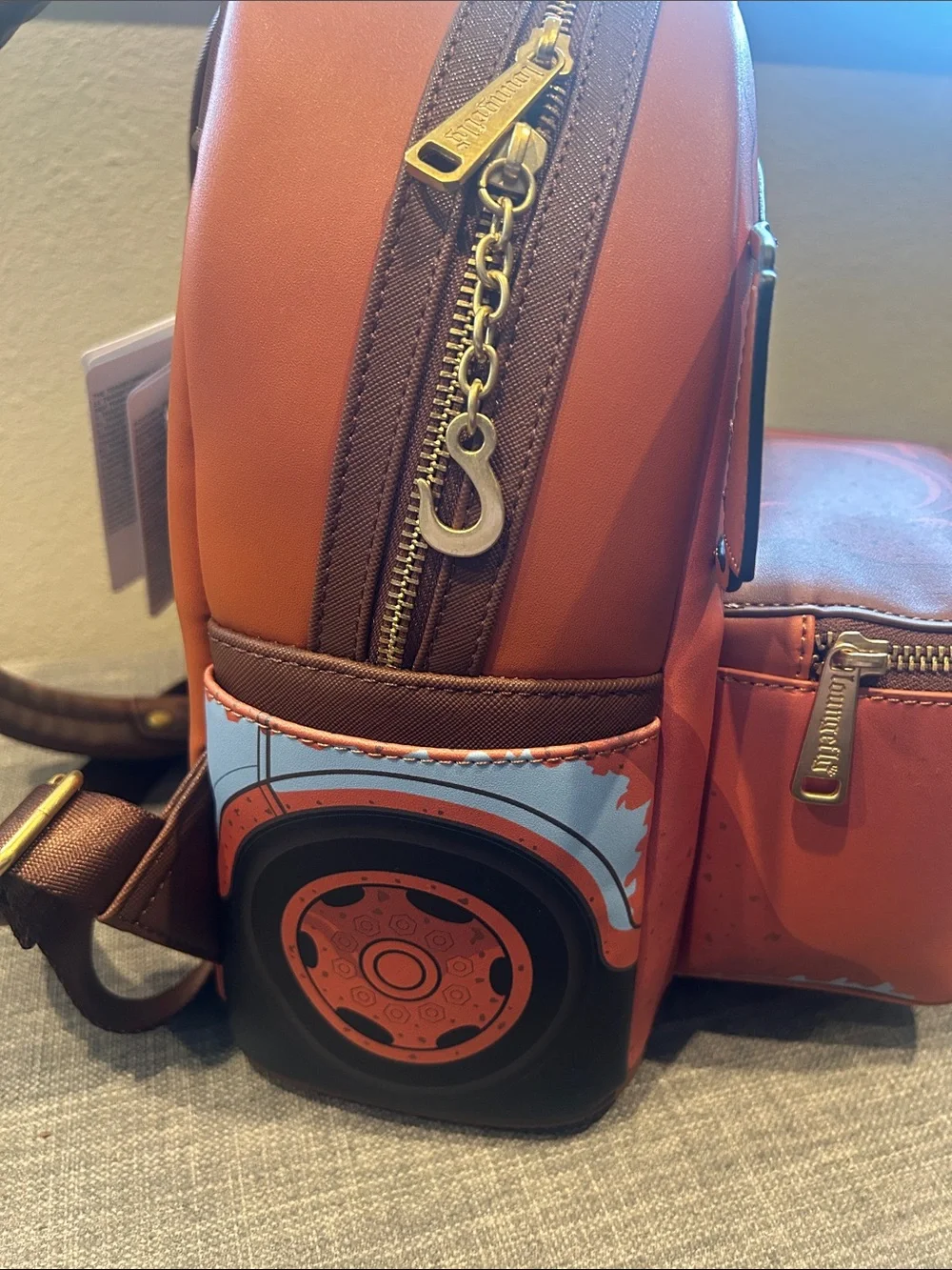 RARE light up Mater Loungefly Backpack